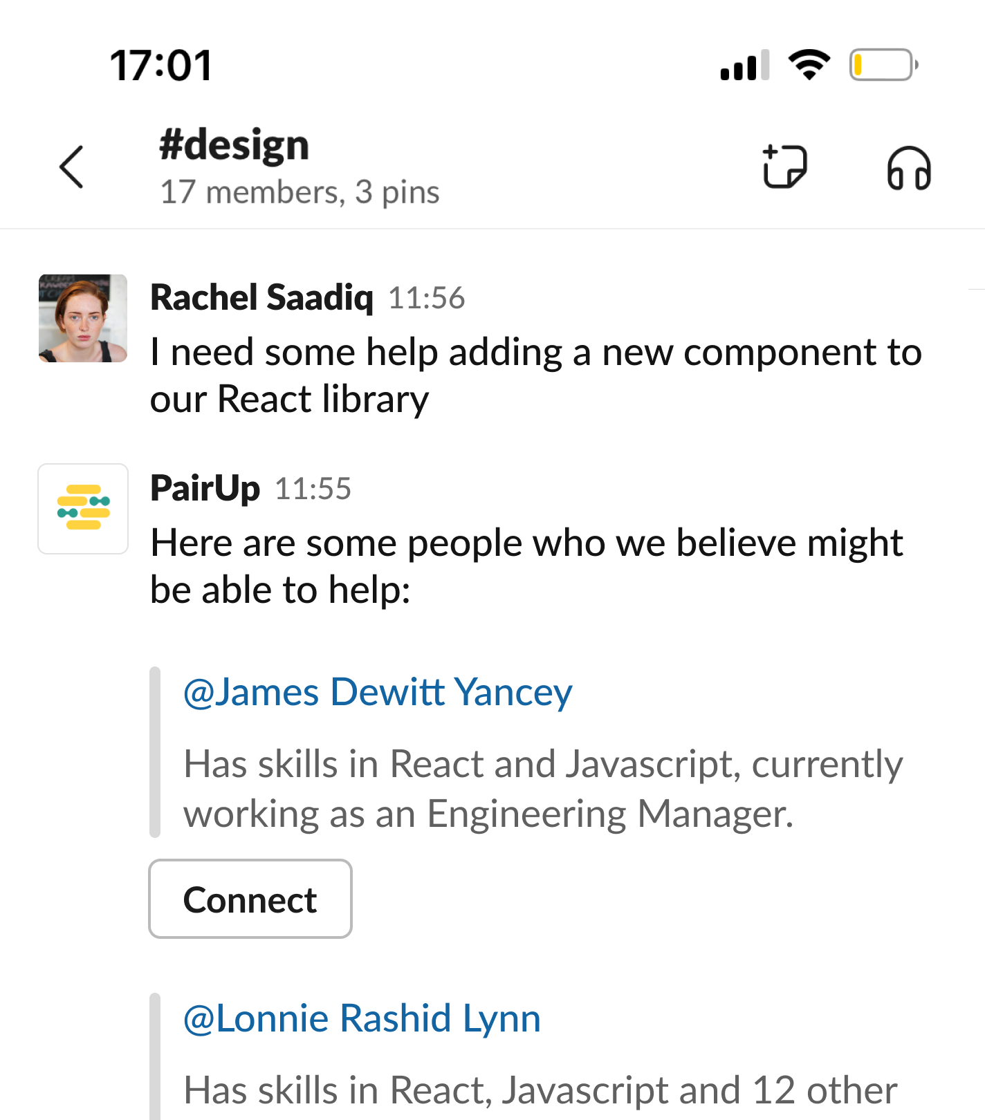 Slack PairUp app Graphic